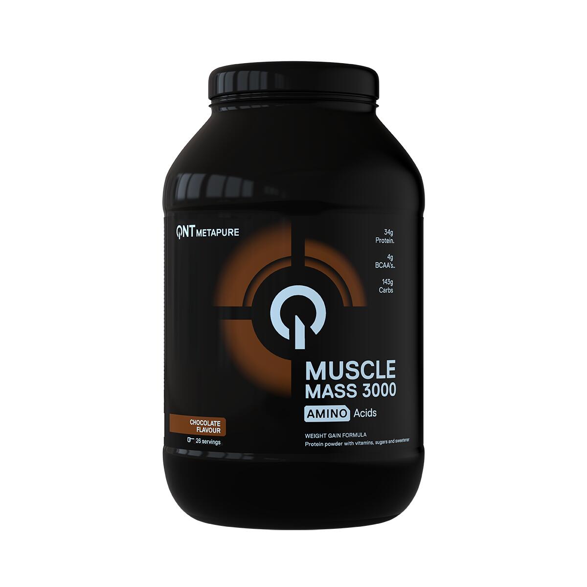 QNT 3000 Muscle Mass - Chocolate - 1,3 kg