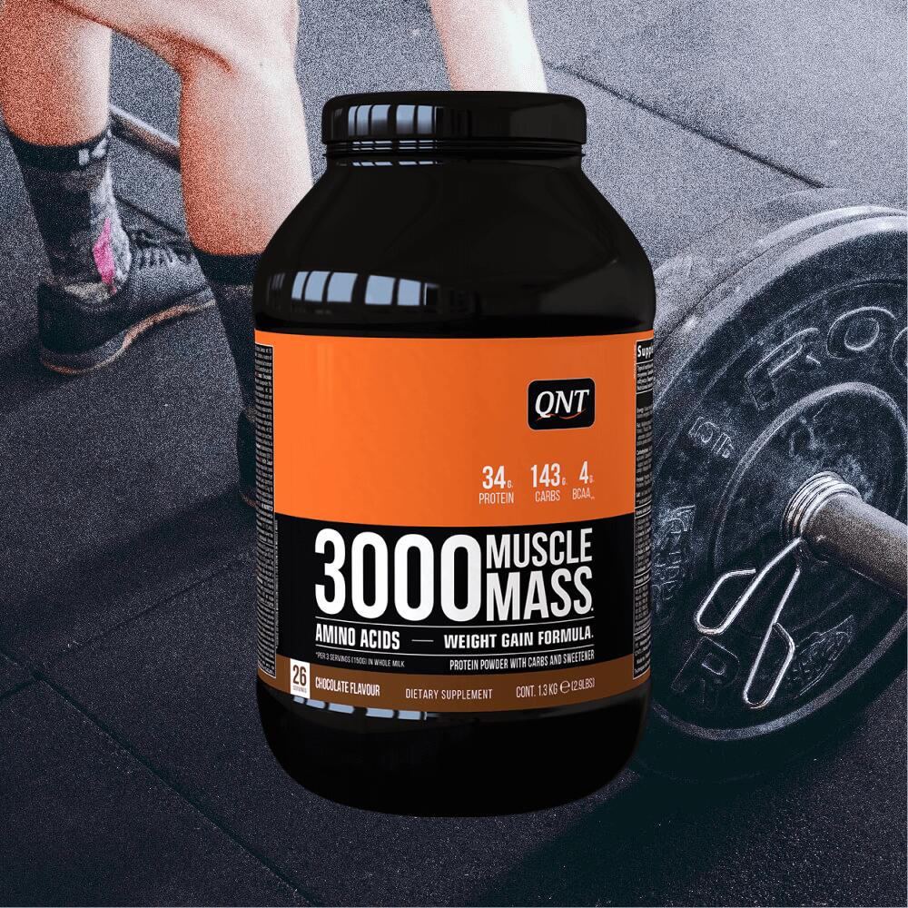 3000 Muscle Mass - Cioccolato - 1,3 kg 4/5