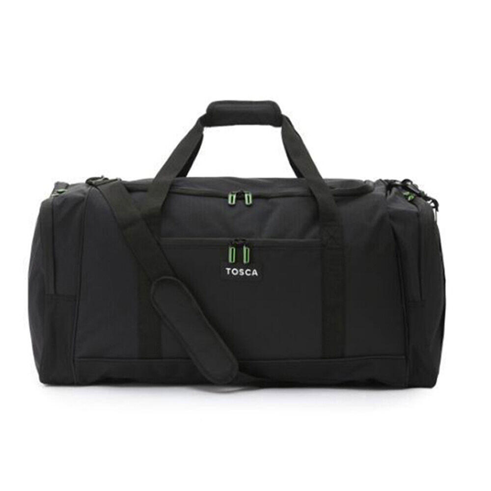 Tosca 70cm Sports Travel Luggage Duffle Bag - Black/Grey