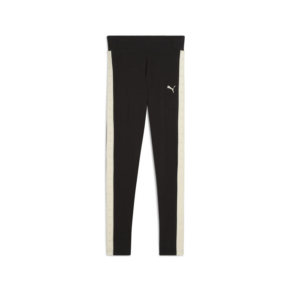 Młodzieżowe legginsy Essentials Tape PUMA Black