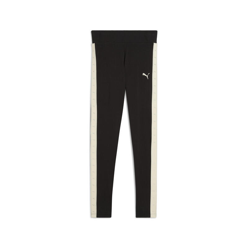 Młodzieżowe legginsy Essentials Tape PUMA Black