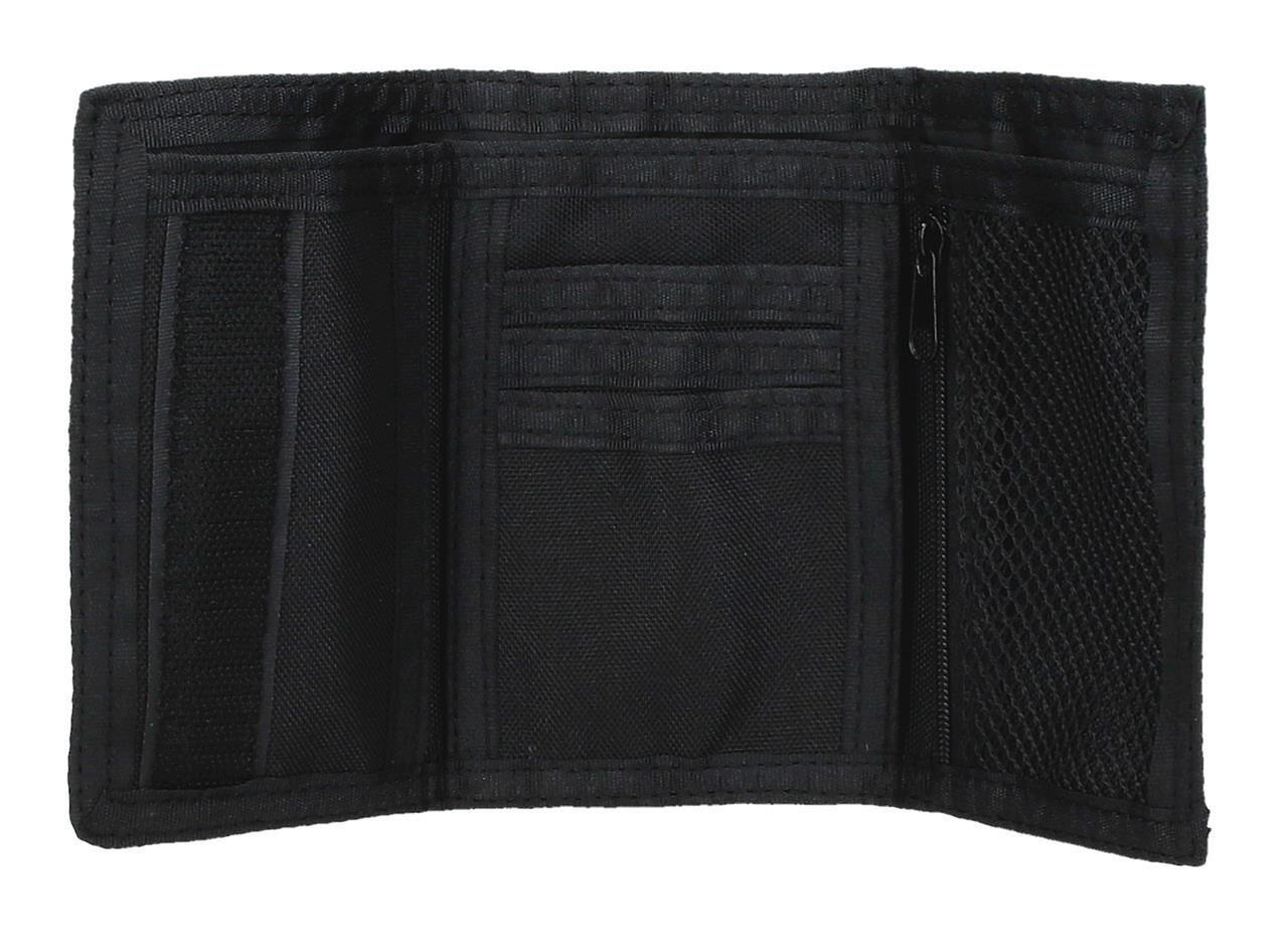 Portafoglio Reebok Ona unisex nero con portamonete 3/4