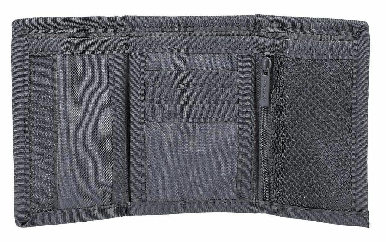 Carteira unissexo com porta-moedas Reebok Ashland cinzento 5/5