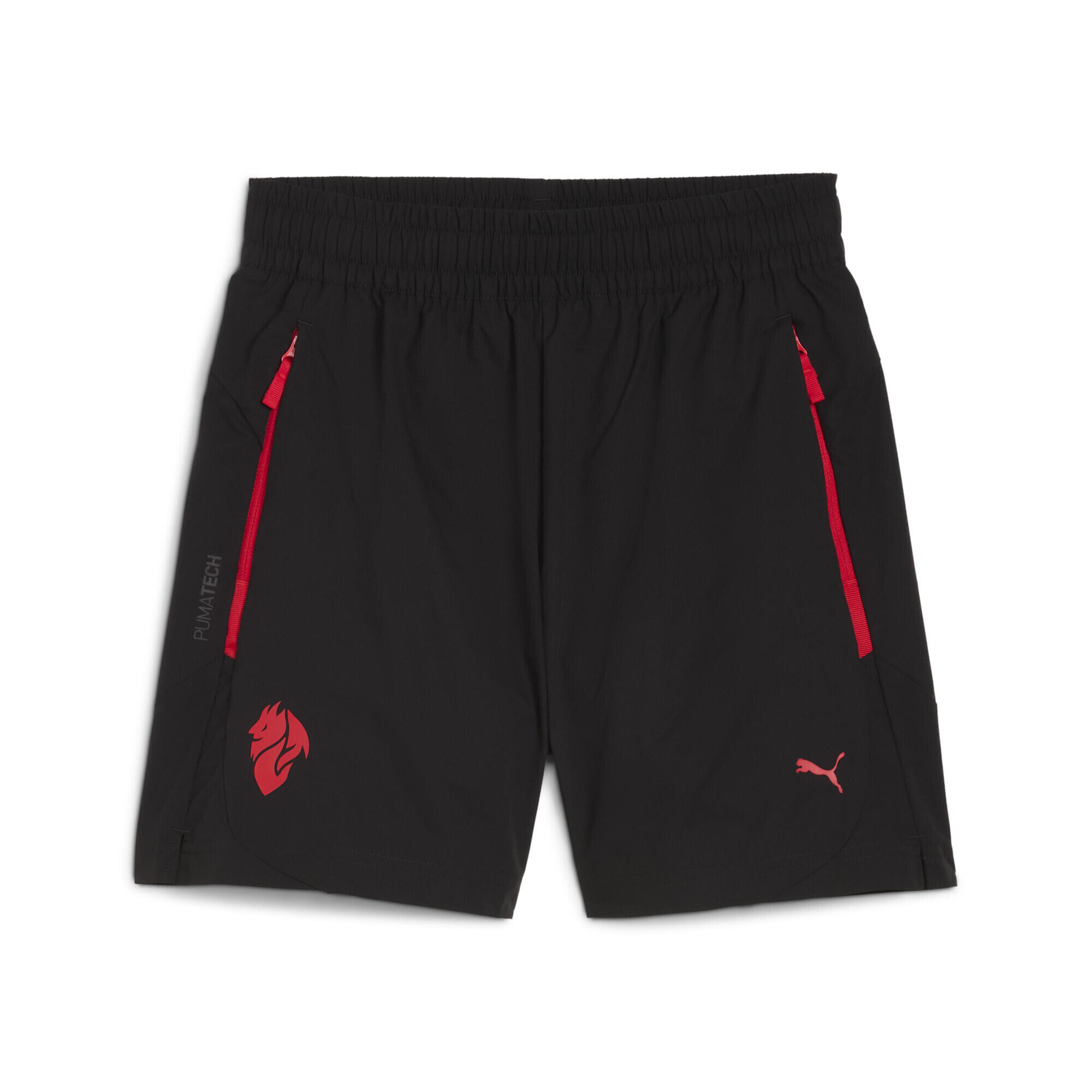 PUMA Shorts in tessuto PUMATECH AC Milan dal taglio morbido per ragazzi PUMA
