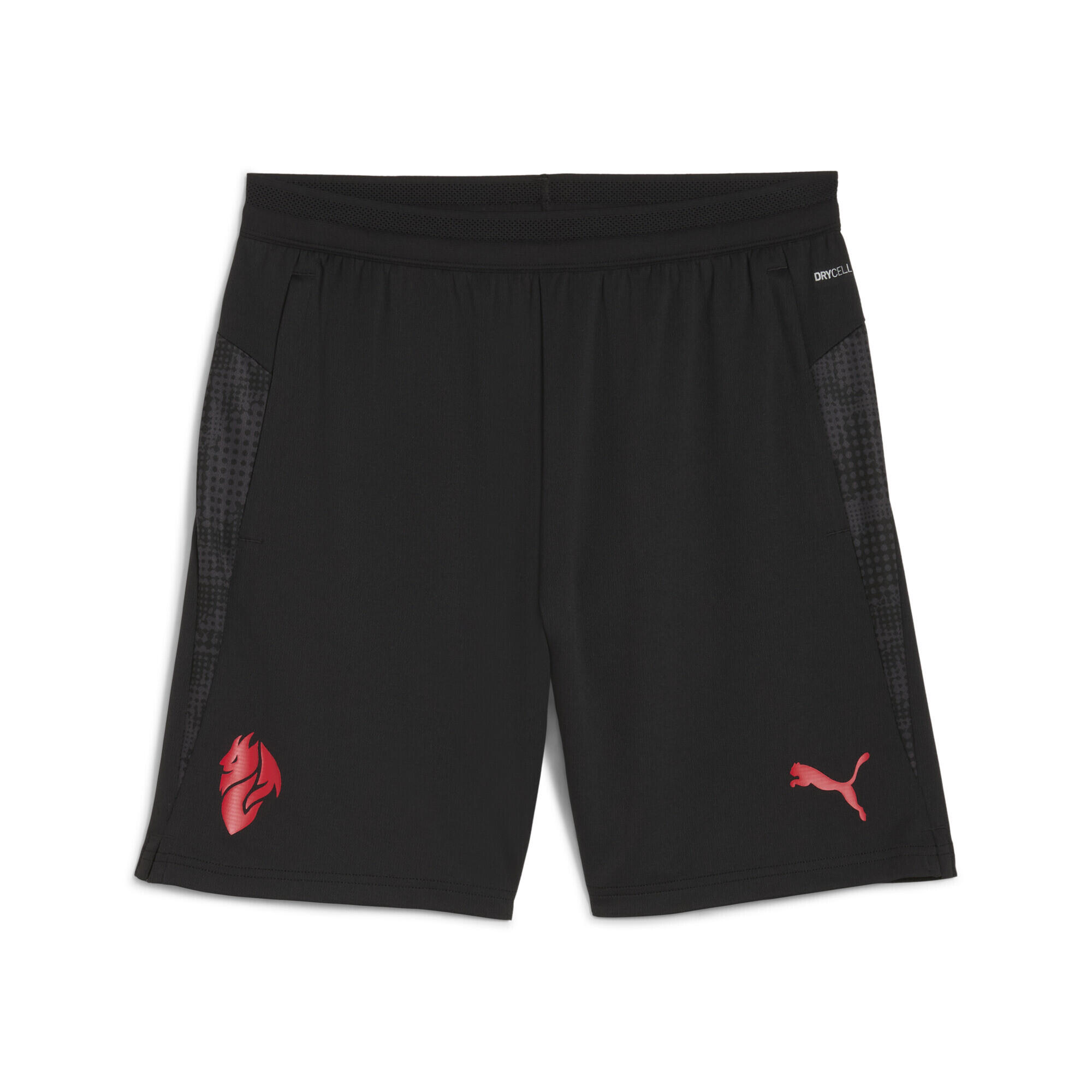Shorts AC Milan da uomo PUMA Black For All Time Red 1/7