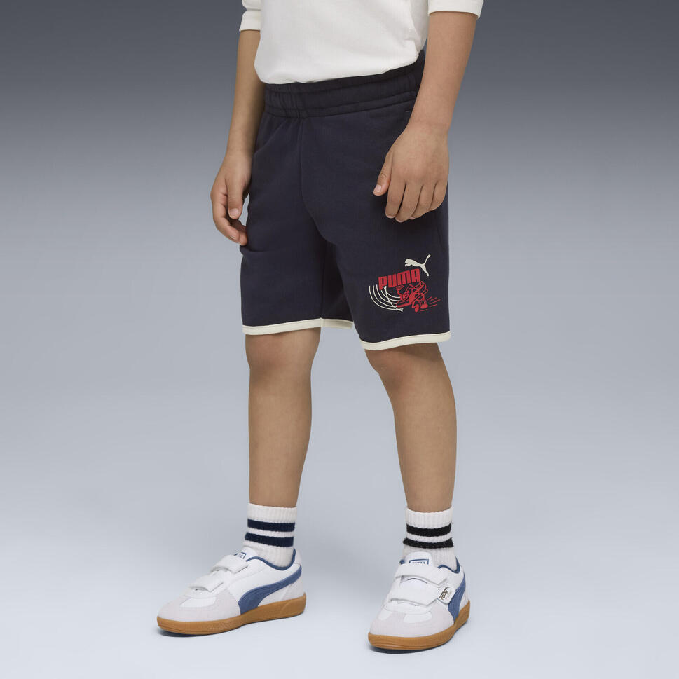 Dziecięce szorty Little Runners PUMA New Navy Blue