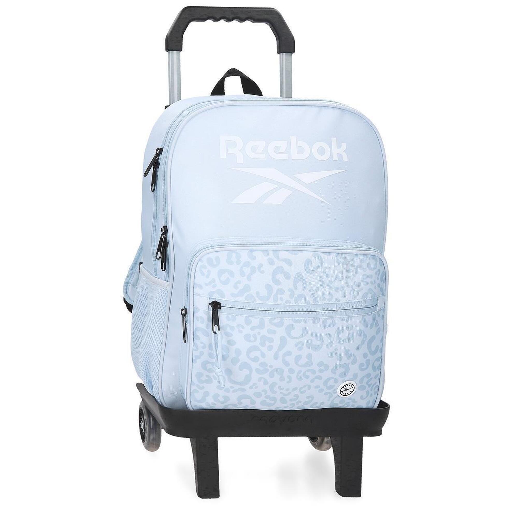 Reebok - Sac À Dos Reebok Maura 40cm À Deux Compartiments Avec Trolley Bleu Clair - Sac À Dos - Bleu - 14 L - Decathlon