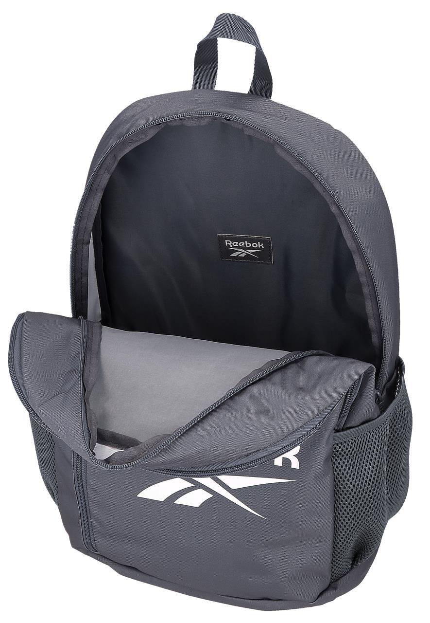 Sac à dos unisexe Reebok Ashland à deux compartiments 48cm gris 4/5