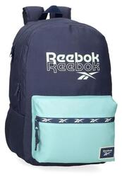 Sac à dos d'école Reebok Andrew 44cm bleu marine à deux compartiments pour fille