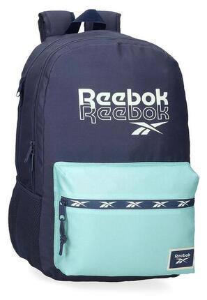 Sac à dos d'école Reebok Andrew 44cm bleu marine à deux compartiments pour fille