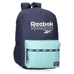Sac à dos d'école Reebok Andrew 44cm bleu marine à deux compartiments pour fille