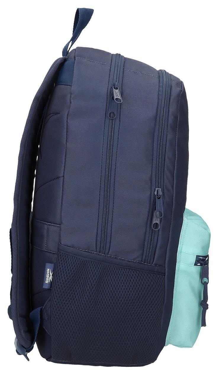 Sac à dos d'école Reebok Andrew 44cm bleu marine à deux compartiments pour fille 4/5