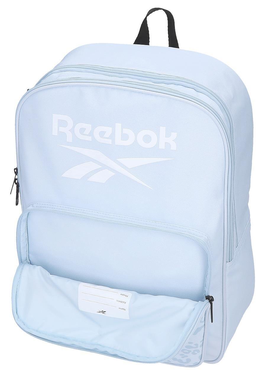Mochila escolar Reebok Maura de dois compartimentos para menina 40cm azul claro 5/5