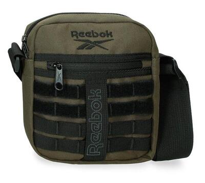 Borsa a tracolla Reebok Cross One da 19cm nera da uomo