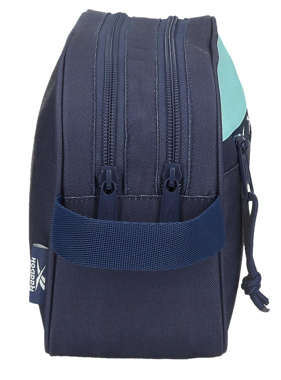Trousse de toilette Reebok Andrew 16cm bleu marine à deux compartiments 4/5