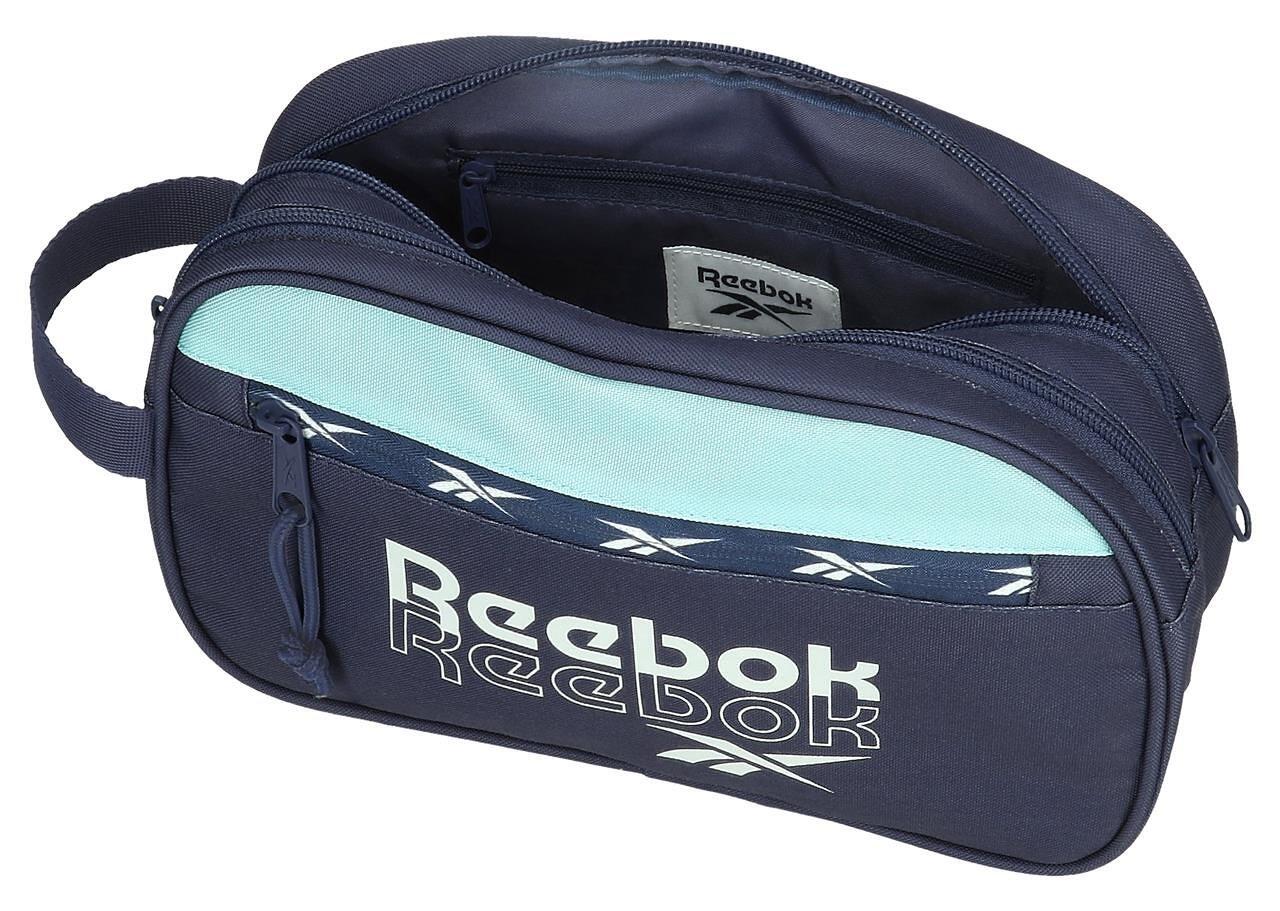 Trousse de toilette Reebok Andrew 16cm bleu marine à deux compartiments 3/5