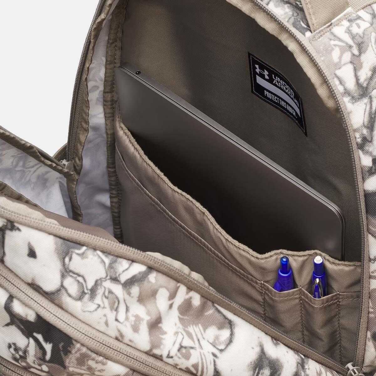 Mochila UA Hustle 6.0 topo y beige 4/5