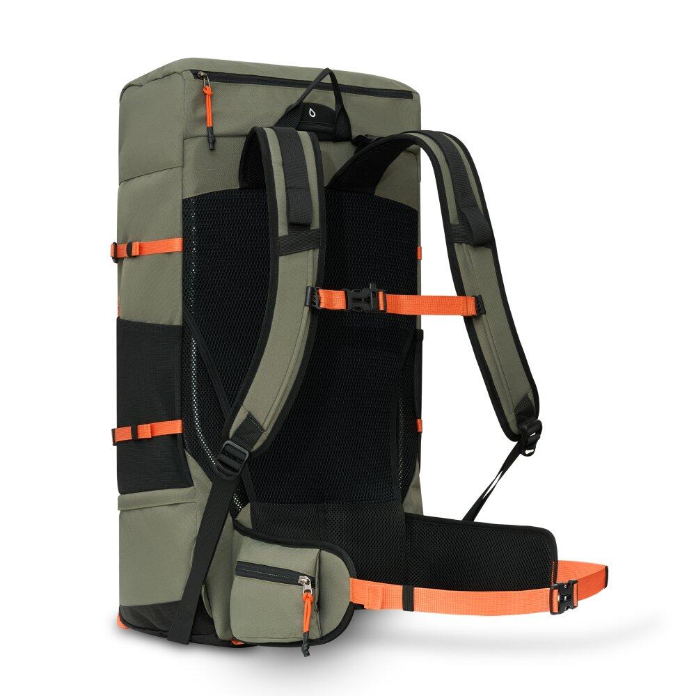 Sac à dos randonnée 50L housse imperméable Homme et Femme Venture 50 Green Ve 2/6
