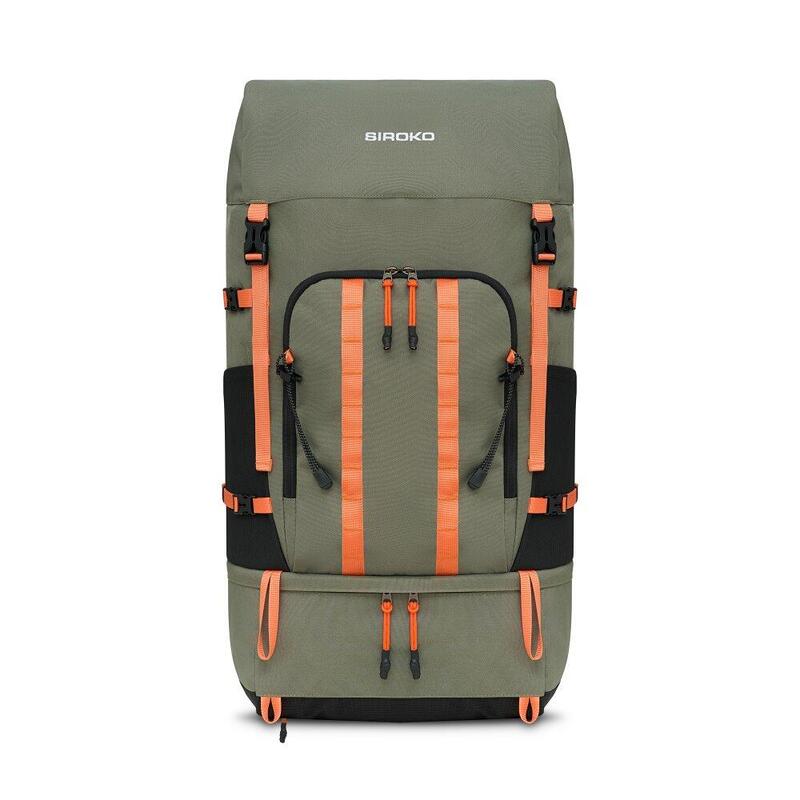 Hiking rucsac 50L capac impermeabil Venture 50 Green Verde