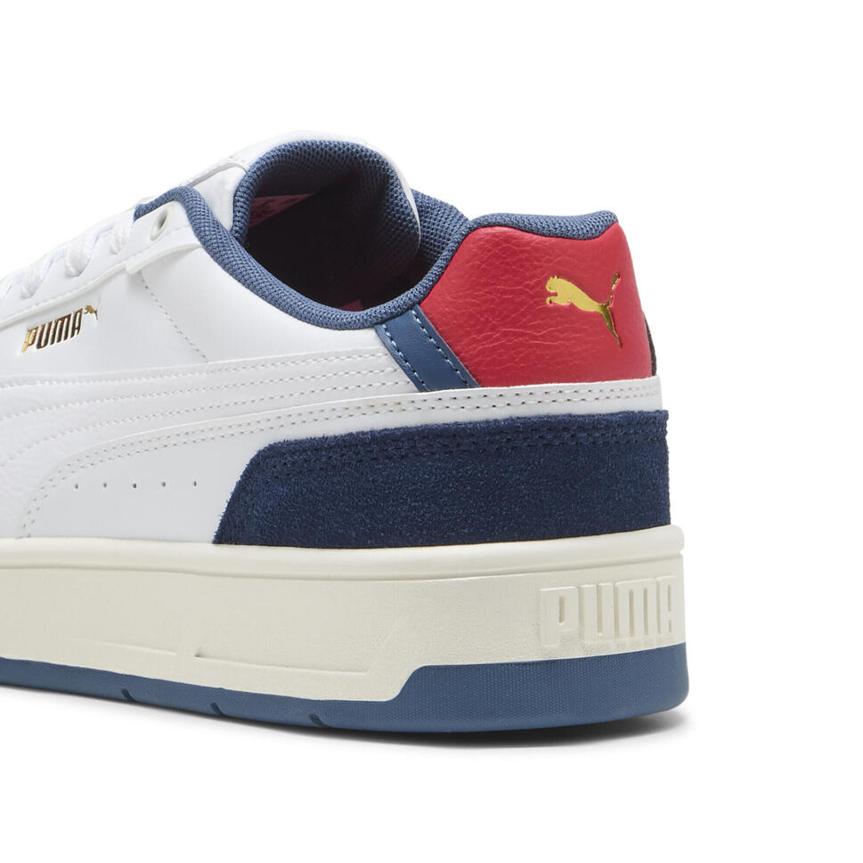 Sneakersy unisex Court Classico Sport PUMA White Persian Blue