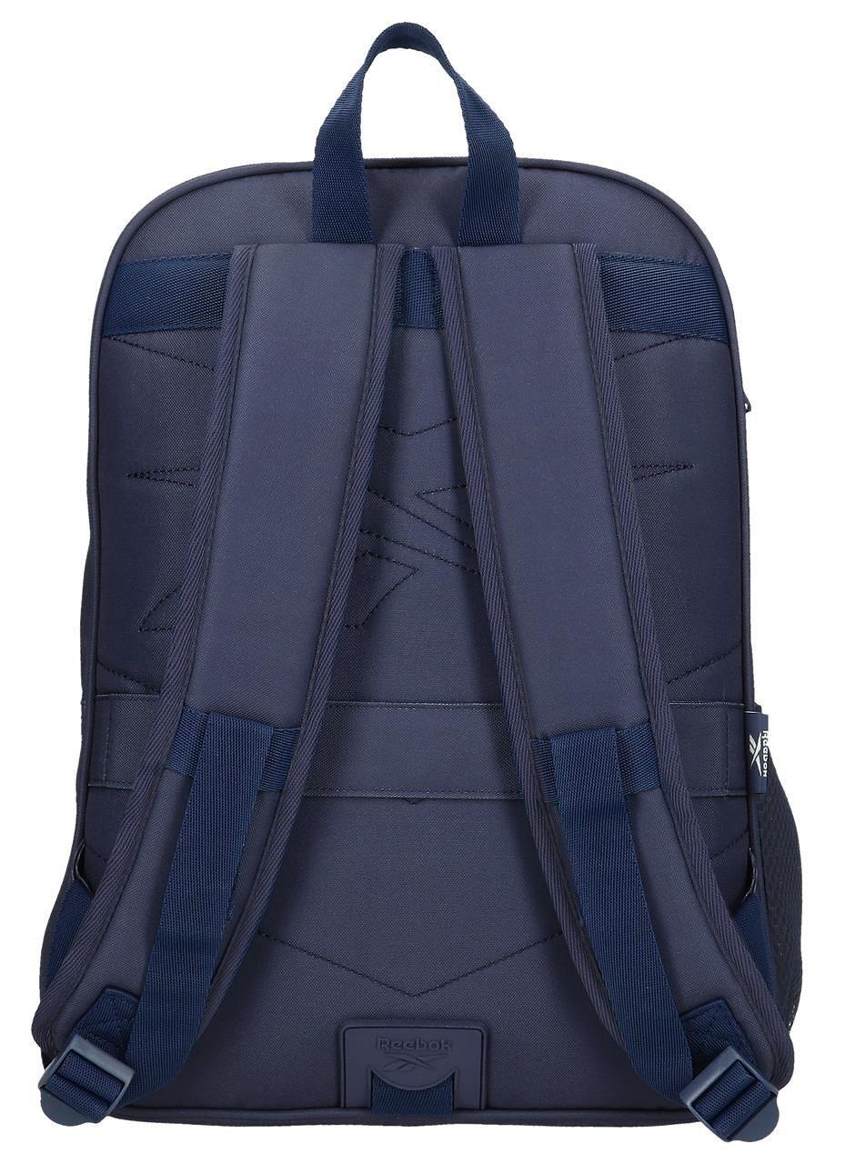 Reebok Andrew 40cm azul marinho mochila escolar de dois compartimentos menina 2/5