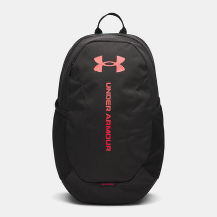 Sac à dos de sport UA Hustle Lite Noir et rouge vif