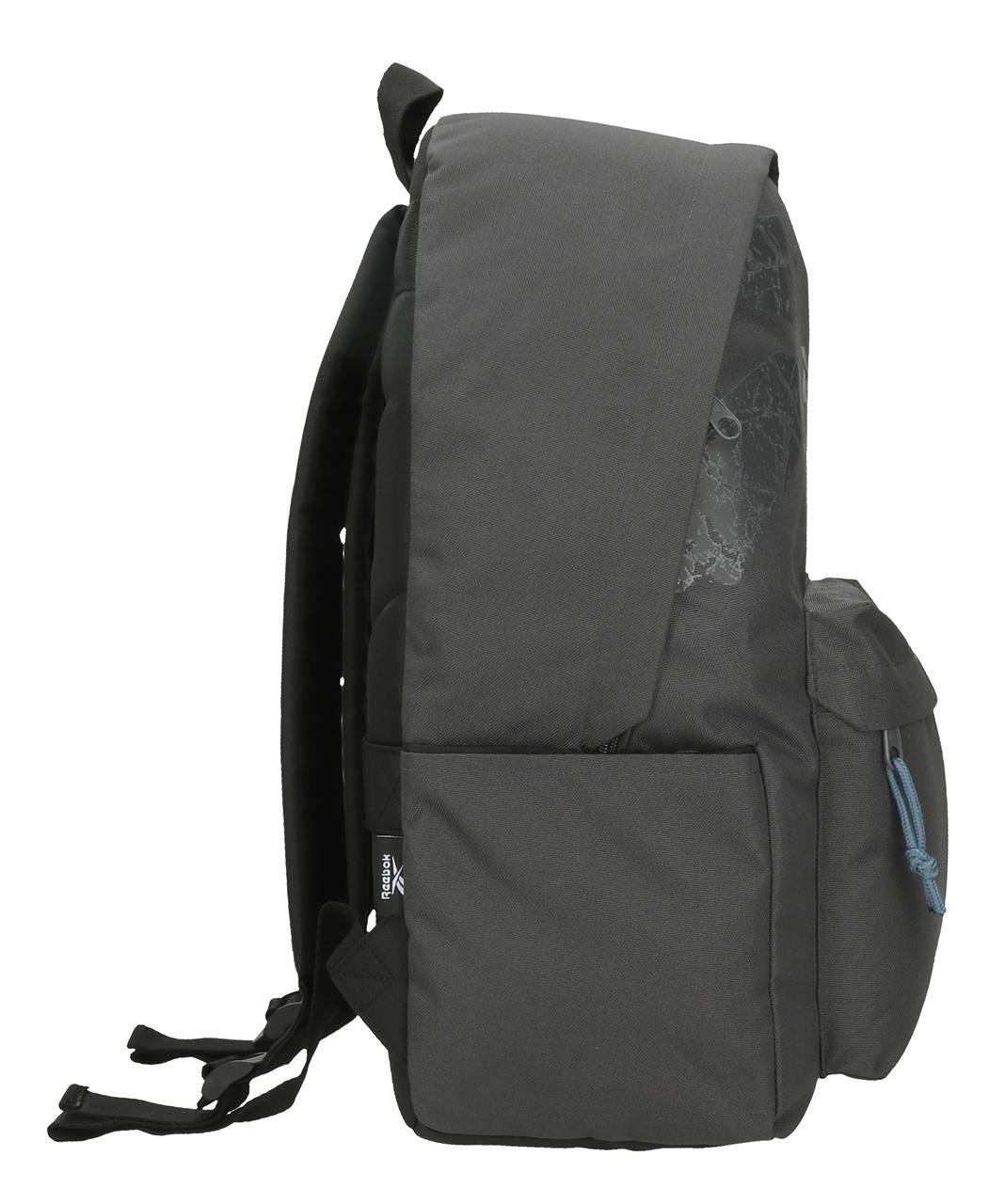 Mochila escolar portaordenador chico Reebok Stam 45cm antracita 4/5