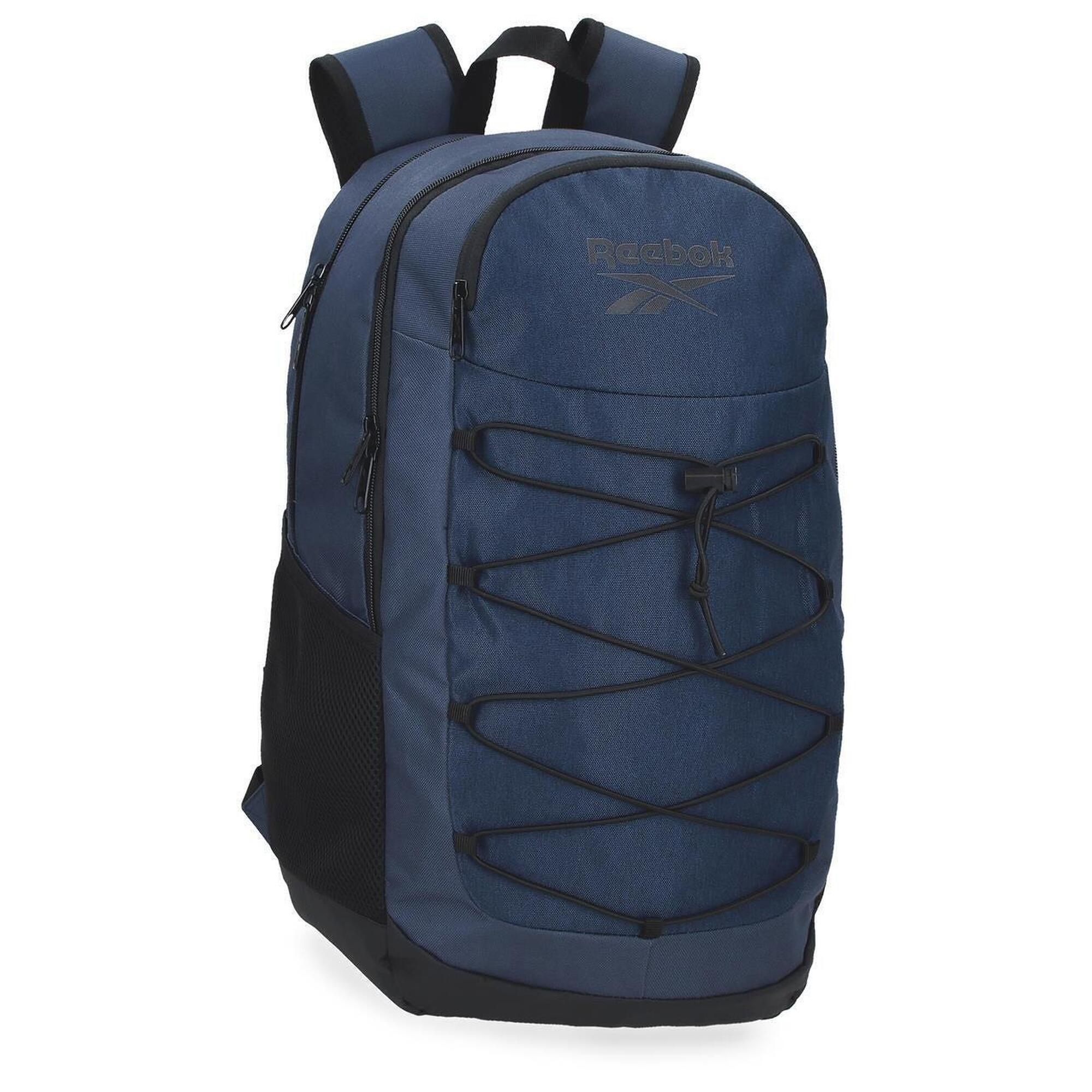 Reebok - Sac À Dos Reebok Tech À Deux Compartiments Pour Homme 51cm Bleu Marine - Sac À Dos - Bleu - Decathlon