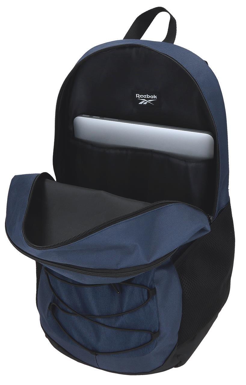Sac à dos Reebok Tech à deux compartiments pour homme 51cm bleu marine 3/5