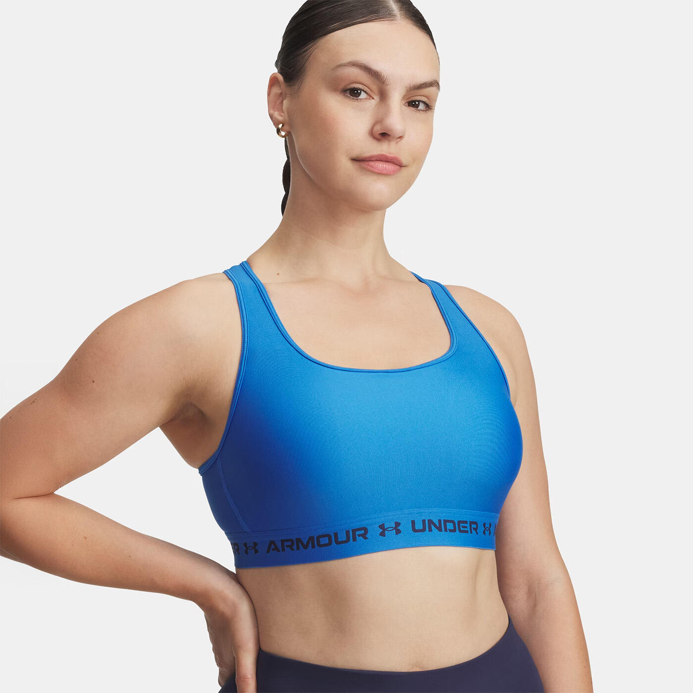 Reggiseno sportivo Armour® da donna, schiena incrociata e supporto moderato 3/4