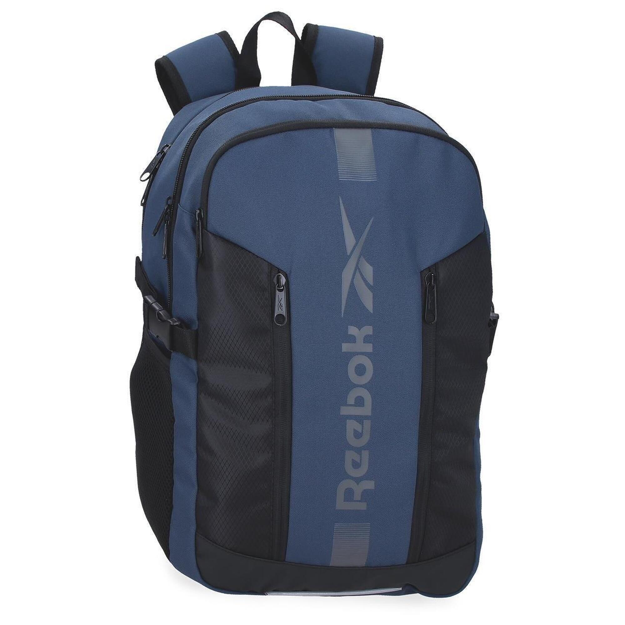 Reebok - Sac À Dos Reebok Tech À Deux Compartiments Pour Homme 47cm Bleu Marine - Sac À Dos - Bleu - Decathlon