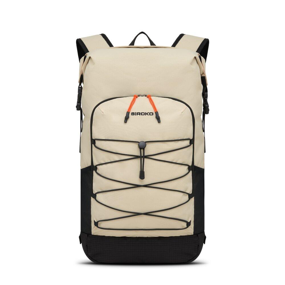 Herren und Damen Wandern Wanderrucksack 25L Ridge Pack 25 Sand Beige 3/6