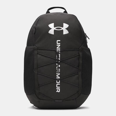 Ua hustle sport 6.0 rugzak zwart en zilver