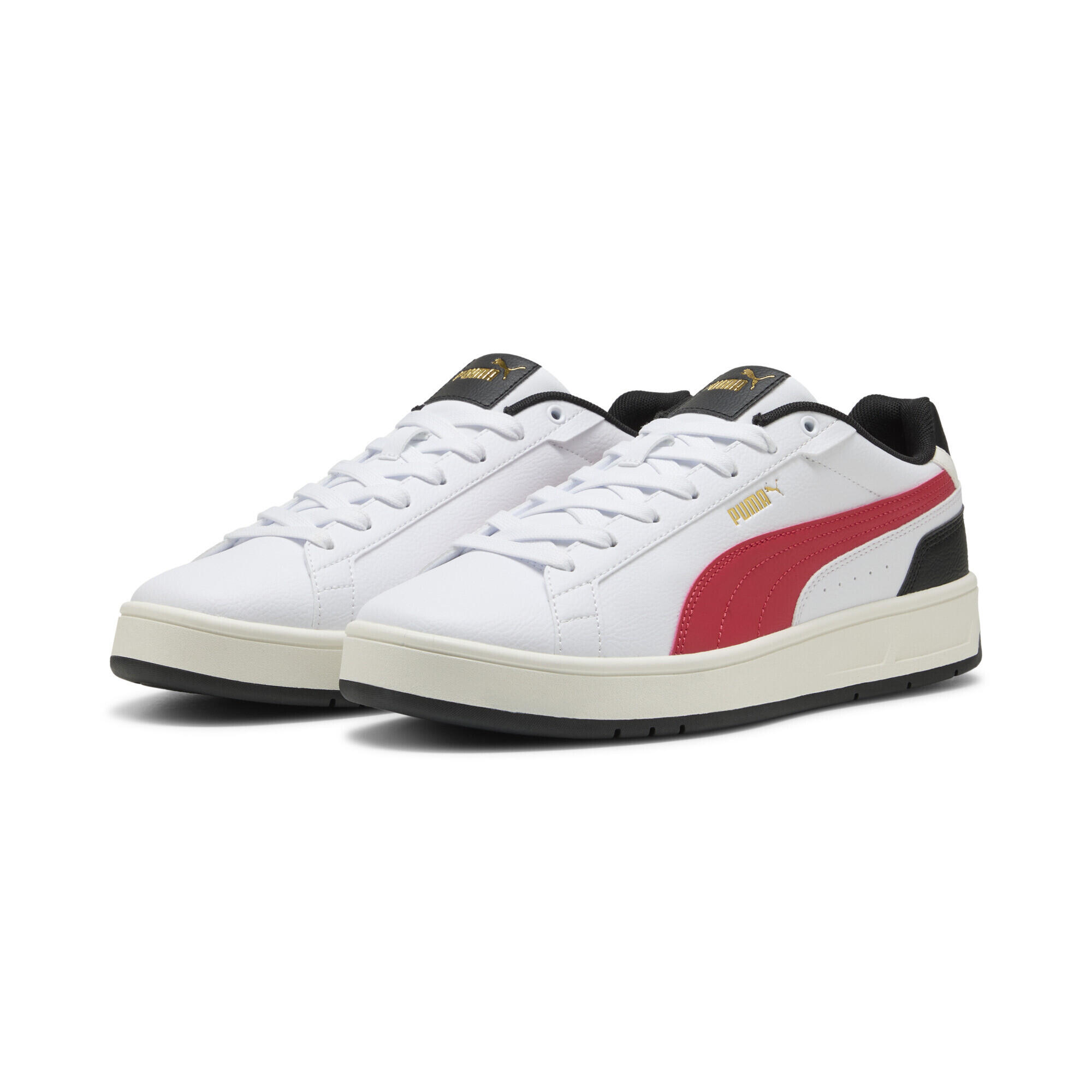 PUMA Sneakers Court Classic unisex PUMA White For All Time Red Black