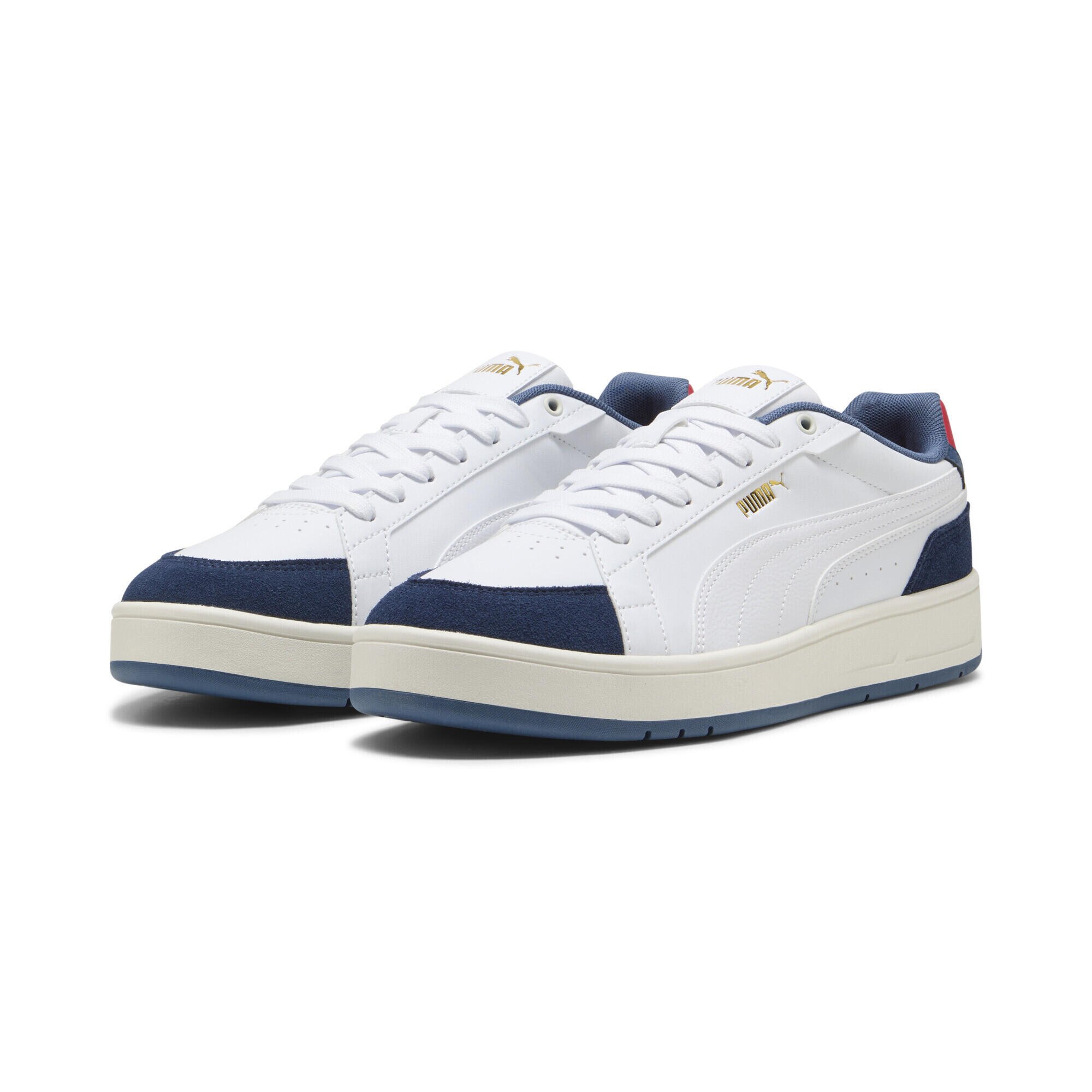 PUMA Sneakers Court Classico Sport unisex PUMA White Persian Blue