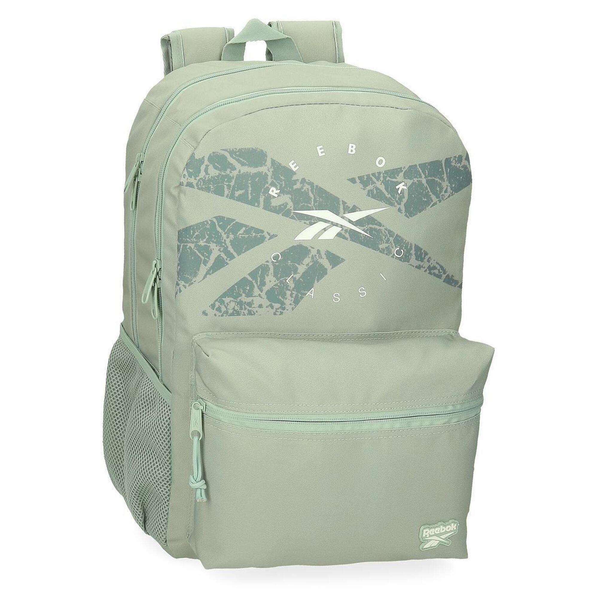 Reebok - Sac À Dos D'École Reebok Trace 44cm Vert Clair À Deux Compartiments Pour Fille - Sac À Dos - Vert - Decathlon