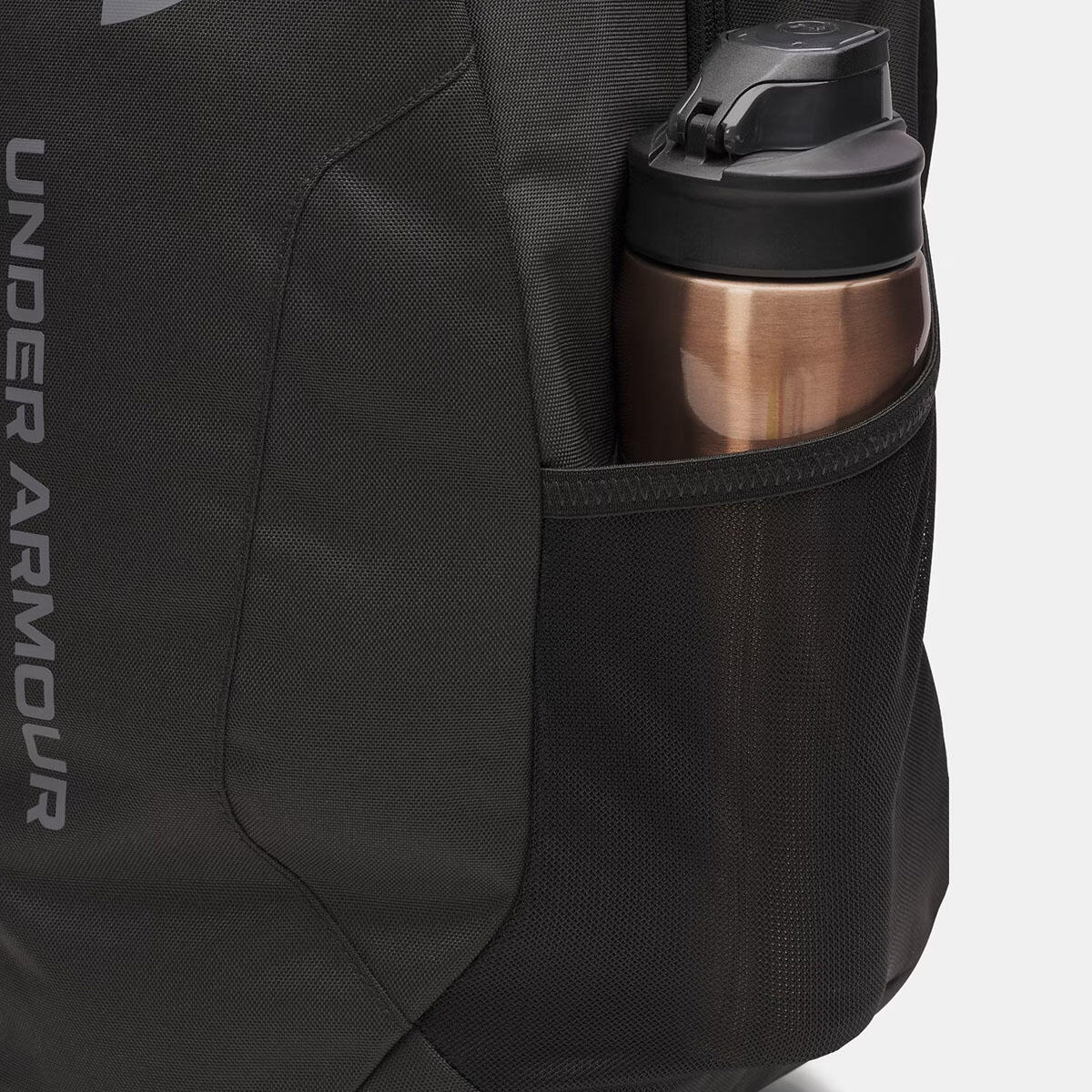 Zaino Sportivo Ua Hustle Lite Nero E Grigio 4/5