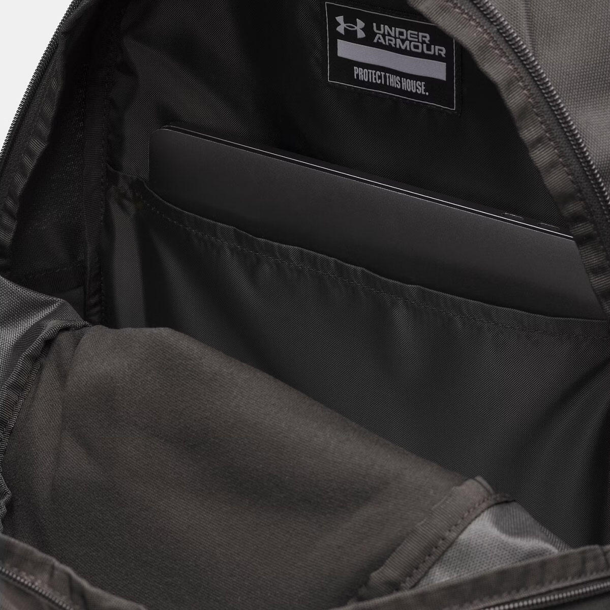 Zaino Sportivo Ua Hustle Lite Nero E Grigio 5/5