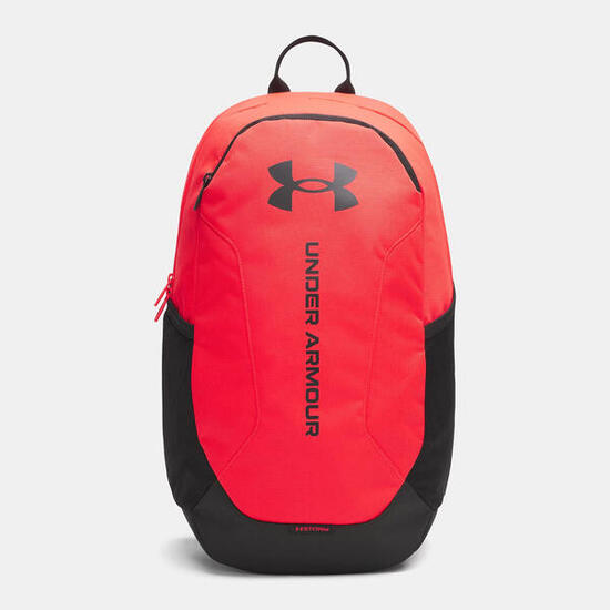 Sac à dos de sport UA Hustle Lite Rouge vif et noir 26,5L
