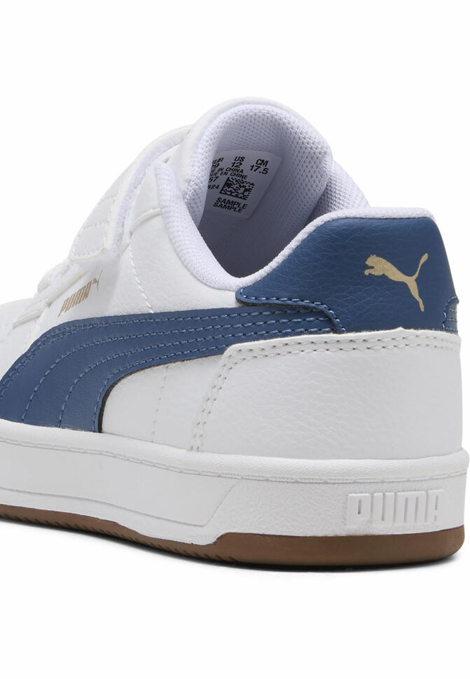 Dziecięce sneakersy PUMA Caven 2.0 PUMA White Dark Indigo Gum Blue Beige