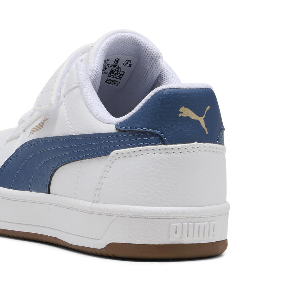 Dziecięce sneakersy PUMA Caven 2.0 PUMA White Dark Indigo Gum Blue Beige