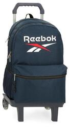 Sac à dos Reebok Boston 44cm à deux compartiments avec trolley bleu marine