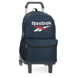 Sac à dos Reebok Boston 44cm à deux compartiments avec trolley bleu marine
