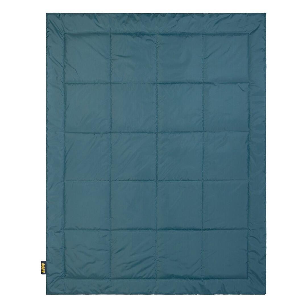 Coperta da picnic / Plaid - Con fodera - 180 x 140 cm - Verde chiaro 3/5