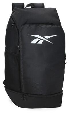 Zaino da basket Reebok Wayland da uomo con borsa per laptop 50cm nero