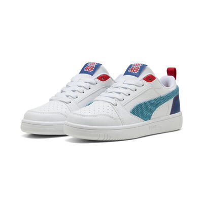 Rebound v6 low run fun sneakers voor jongeren puma