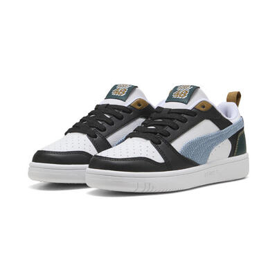 Rebound v6 low run fun sneakers voor jongeren puma