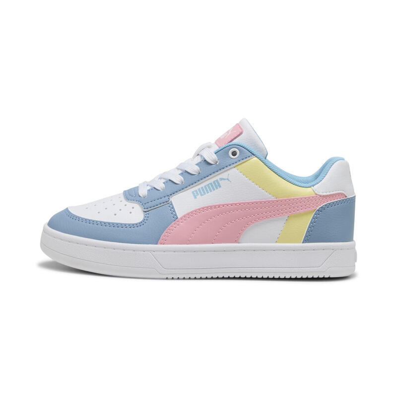Młodzieżowe sneakersy PUMA Caven 2.0 Block PUMA White Pinkscape Cool Blue Pink