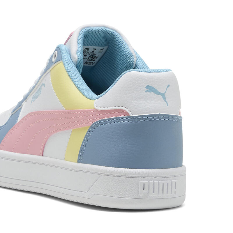 Młodzieżowe sneakersy PUMA Caven 2.0 Block PUMA White Pinkscape Cool Blue Pink