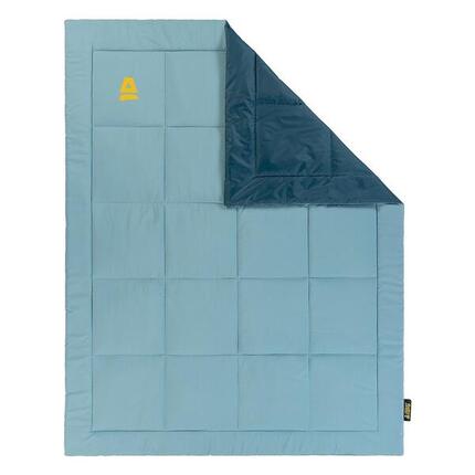 Picknickdecke / Kariert - Mit Futter - 180 x 140 cm - Hellblau